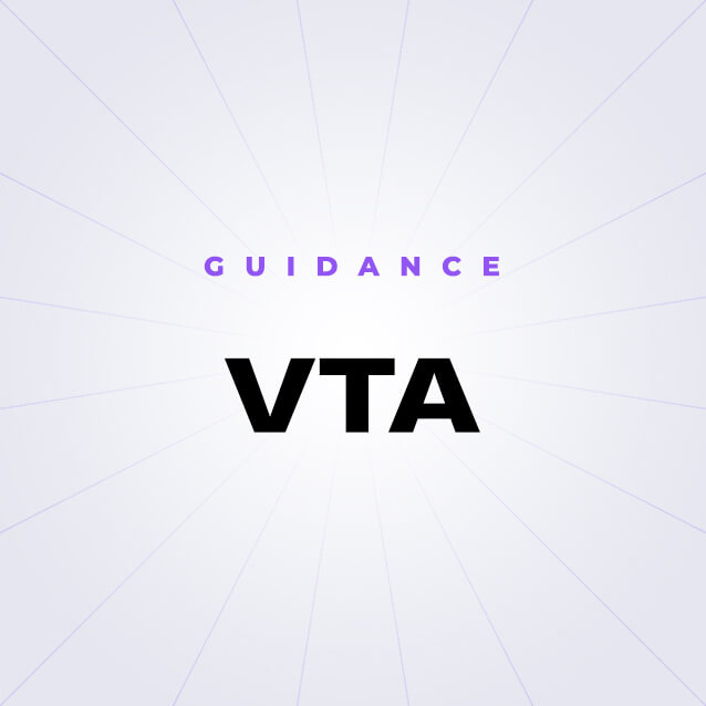 Guidance for Enabling VTA and VTA via probabilistic modeling